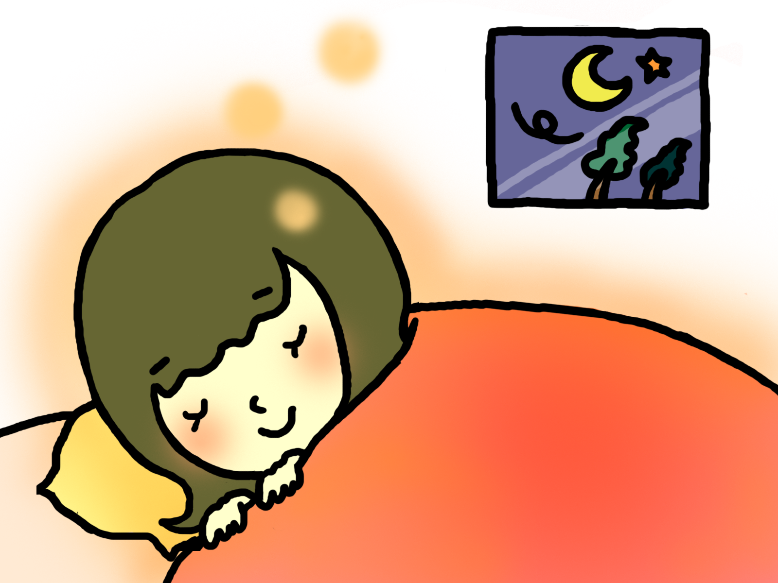 冬は寝ること